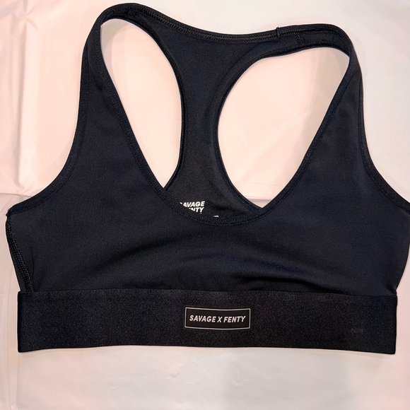 Savage X Fenty Lineup Low-Impact Sport Bra Sz XS Yoga Pilates Casual Raceback - Picture 3 of 8